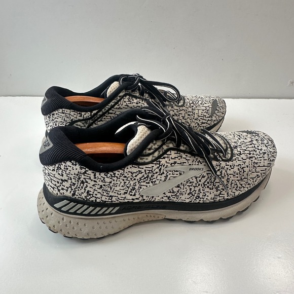 Brooks Adrenaline GTS 20 Running Shoes Cushioned Sneakers Black White Womens 9.5 - Picture 3 of 10
